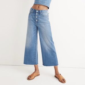 MADEWELL denim Emmett wide leg jeans